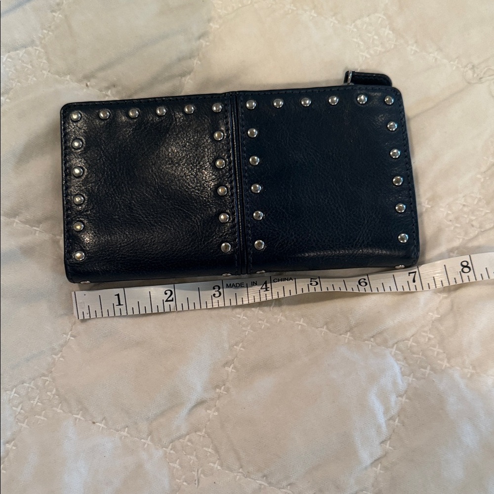 Michael Kors Black Studded Wallet